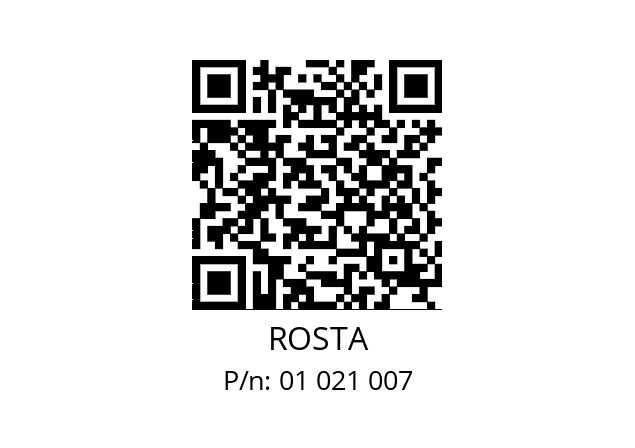   ROSTA 01 021 007