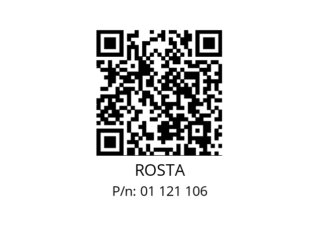   ROSTA 01 121 106