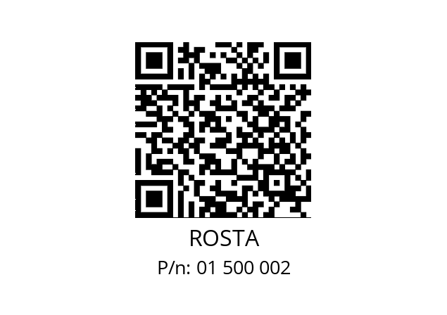   ROSTA 01 500 002