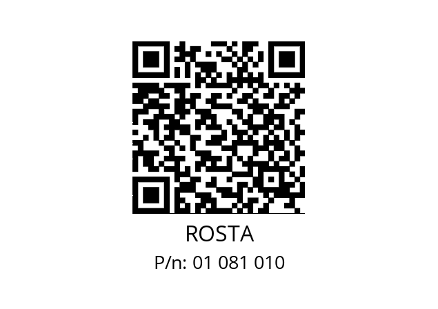   ROSTA 01 081 010