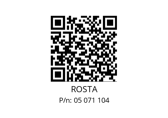   ROSTA 05 071 104