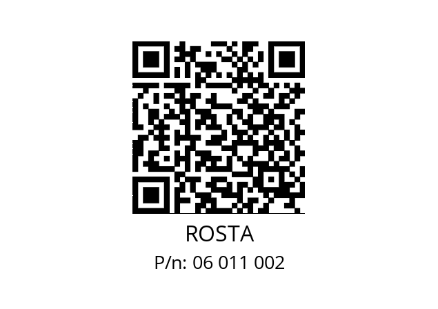   ROSTA 06 011 002