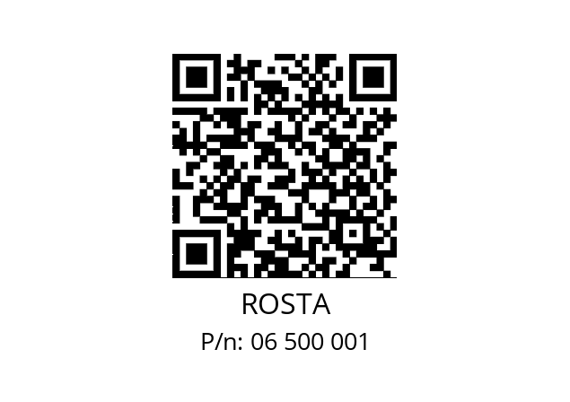   ROSTA 06 500 001