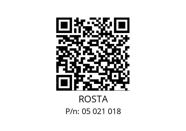   ROSTA 05 021 018