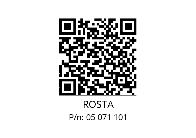   ROSTA 05 071 101