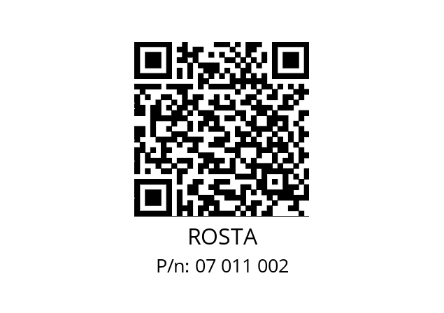  AU 18 ROSTA 07 011 002