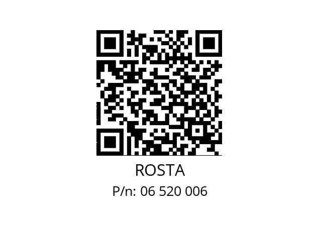   ROSTA 06 520 006