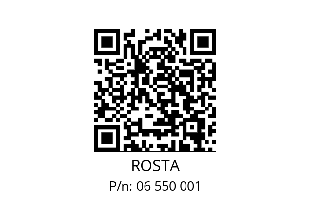   ROSTA 06 550 001