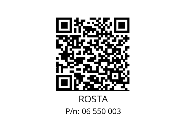   ROSTA 06 550 003