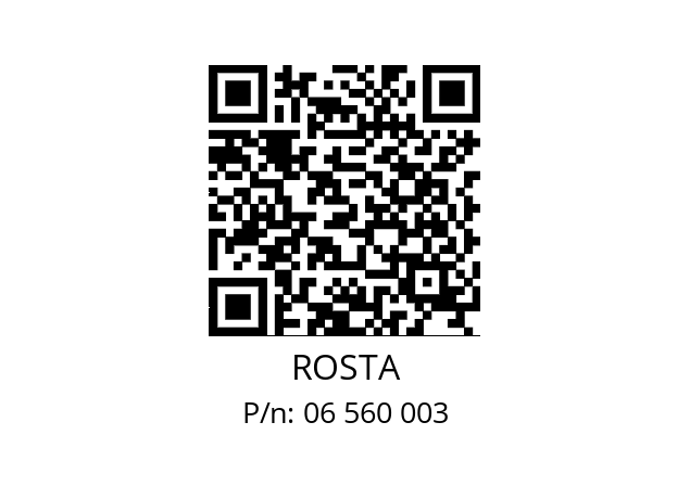   ROSTA 06 560 003