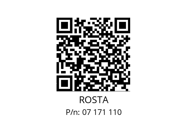   ROSTA 07 171 110