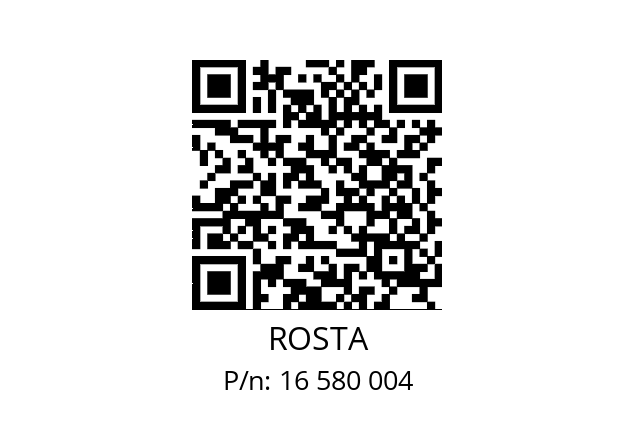   ROSTA 16 580 004