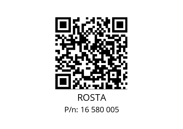   ROSTA 16 580 005