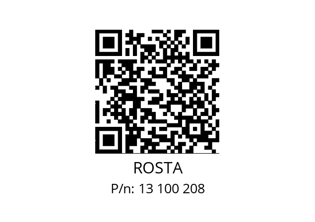   ROSTA 13 100 208