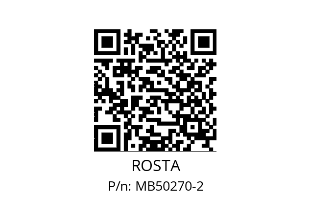   ROSTA MB50270-2