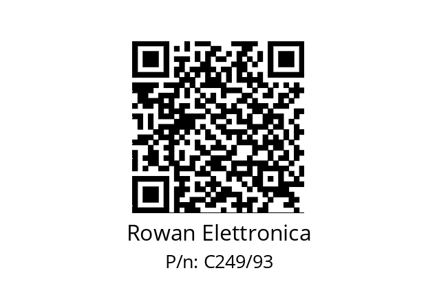   Rowan Elettronica C249/93