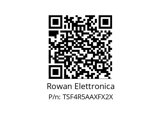   Rowan Elettronica TSF4R5AAXFX2X