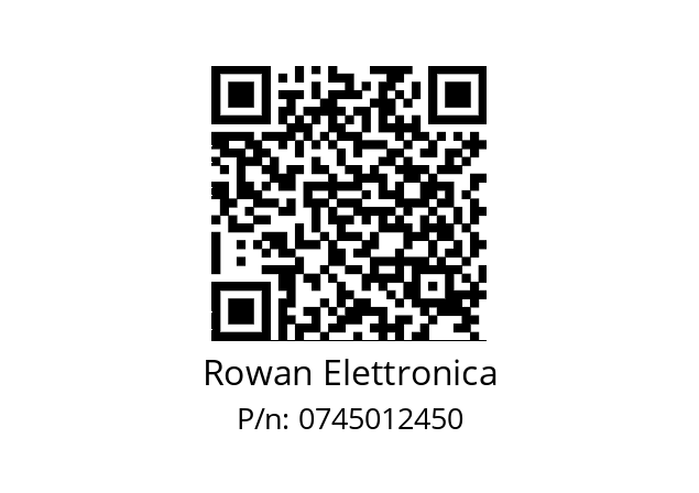   Rowan Elettronica 0745012450