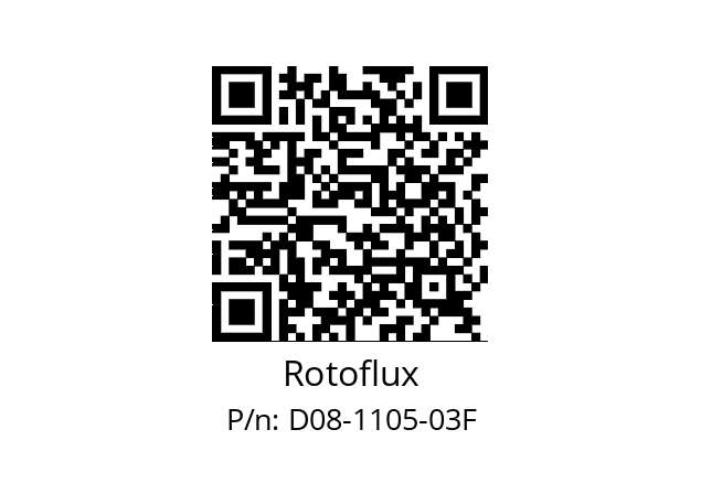   Rotoflux D08-1105-03F