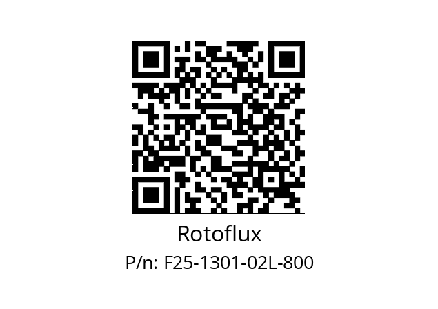   Rotoflux F25-1301-02L-800