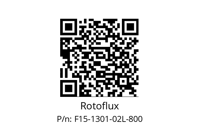   Rotoflux F15-1301-02L-800