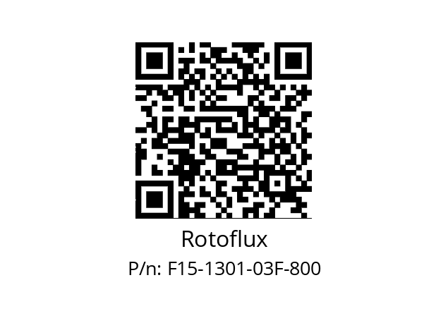   Rotoflux F15-1301-03F-800