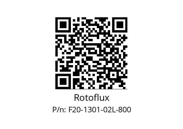   Rotoflux F20-1301-02L-800