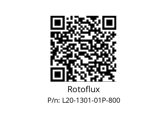   Rotoflux L20-1301-01P-800