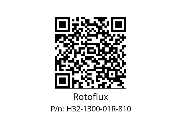   Rotoflux H32-1300-01R-810