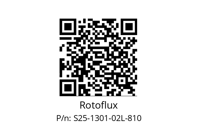   Rotoflux S25-1301-02L-810