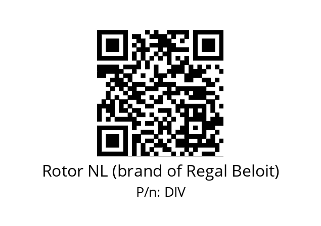   Rotor NL (brand of Regal Beloit) DIV