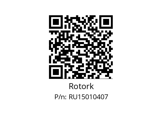   Rotork RU15010407