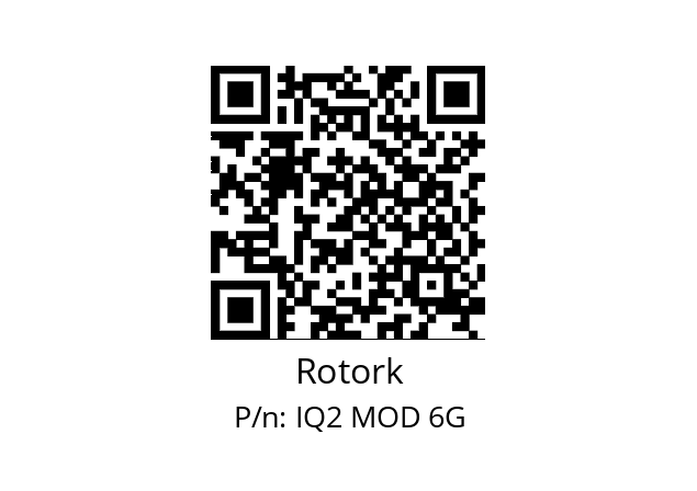   Rotork IQ2 MOD 6G