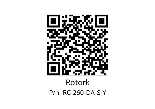   Rotork RC-260-DA-S-Y