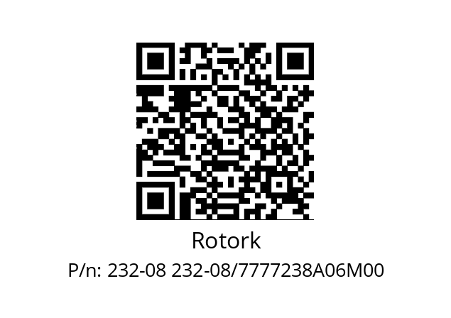   Rotork 232-08 232-08/7777238A06M00