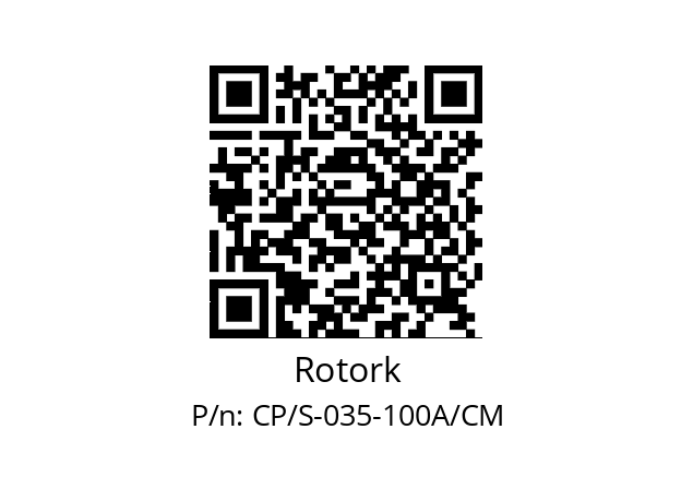   Rotork CP/S-035-100A/CM