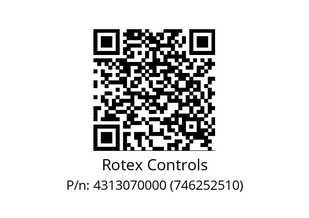   Rotex Controls 4313070000 (746252510)