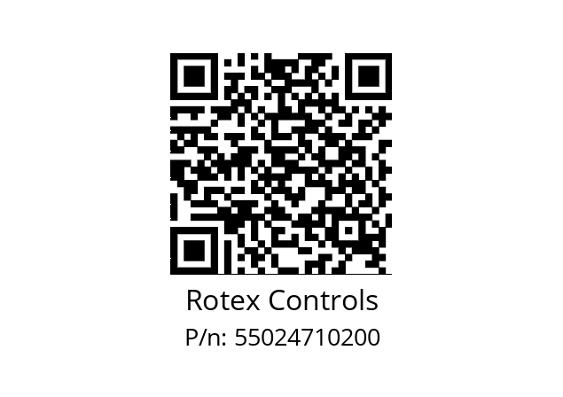   Rotex Controls 55024710200