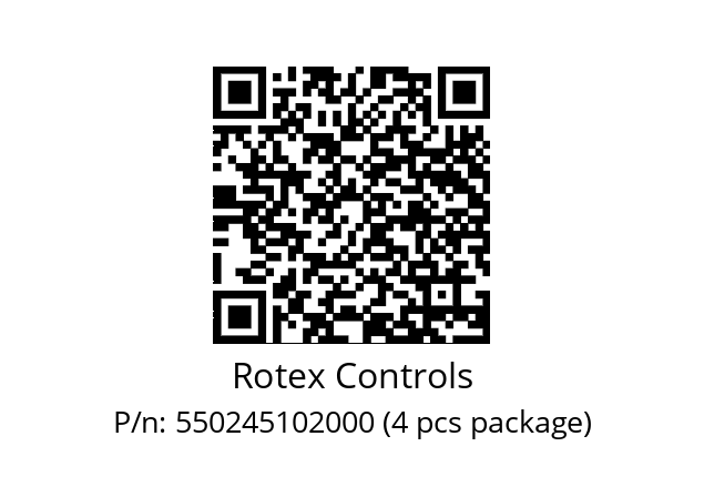   Rotex Controls 550245102000 (4 pcs package)