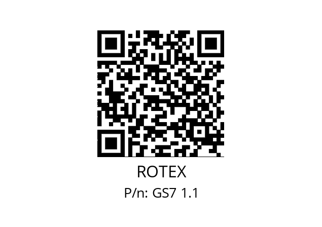   ROTEX GS7 1.1