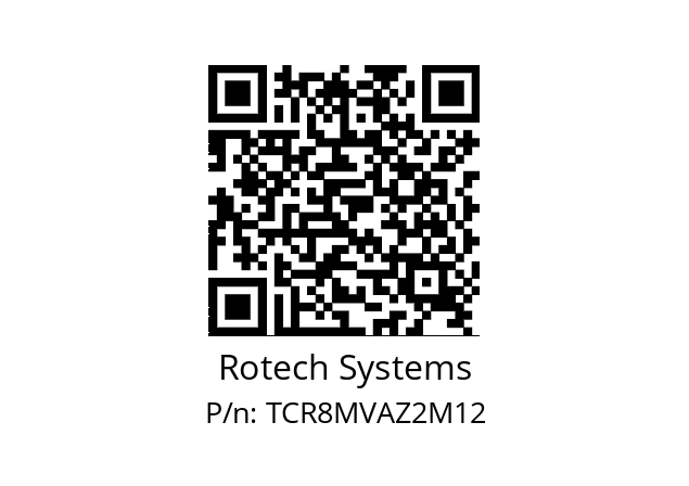   Rotech Systems TCR8MVAZ2M12