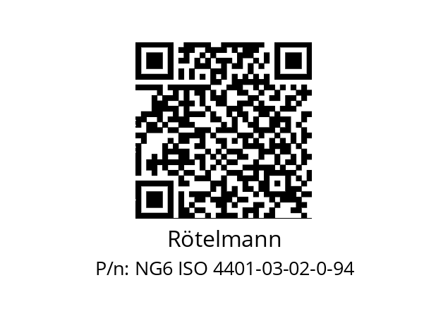   Rötelmann NG6 ISO 4401-03-02-0-94