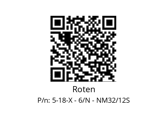   Roten 5-18-X - 6/N - NM32/12S