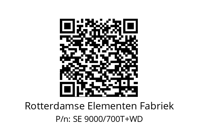   Rotterdamse Elementen Fabriek SE 9000/700T+WD