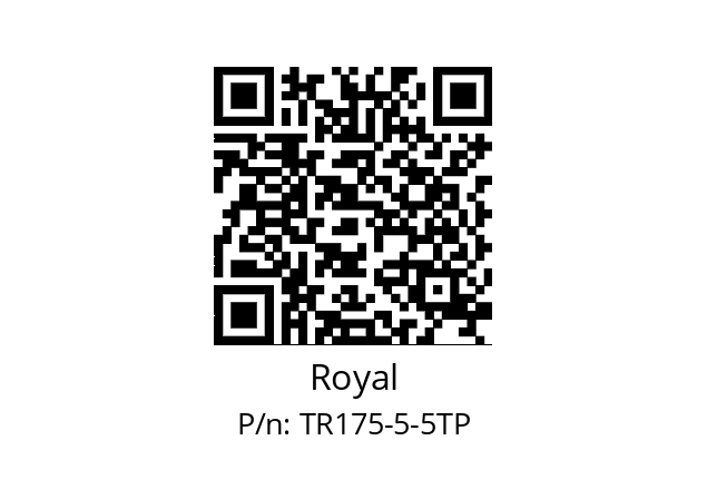   Royal TR175-5-5TP