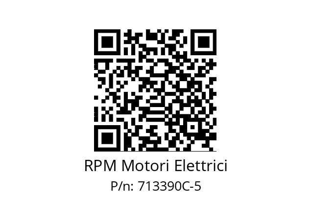   RPM Motori Elettrici 713390C-5