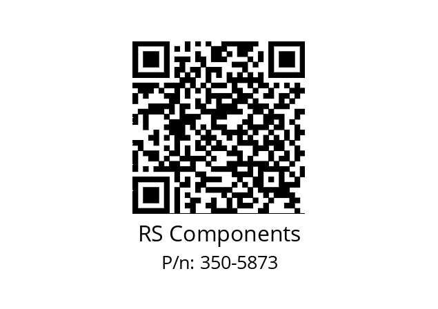   RS Components 350-5873