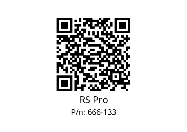   RS Pro 666-133