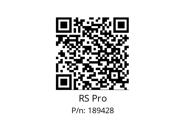   RS Pro 189428