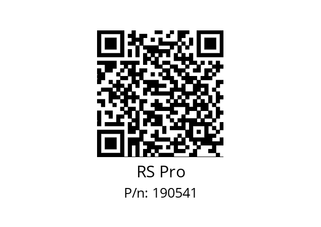   RS Pro 190541